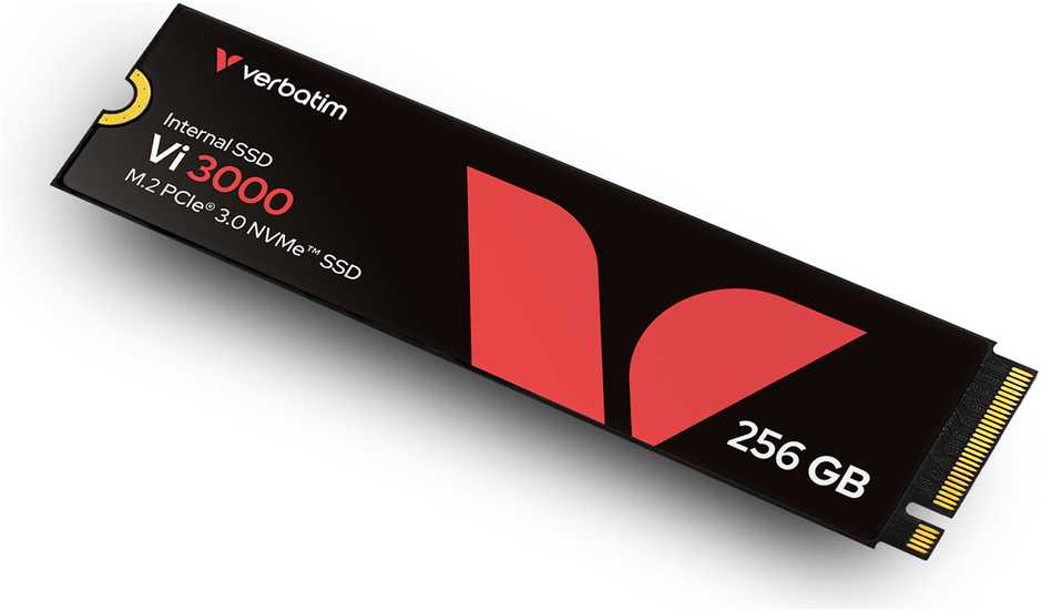 Verbatim Vi3000 256 GB, SSD - PCIe 3.0 x4, NVMe, M.2 2280