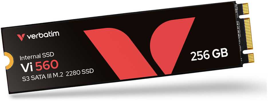 Verbatim Vi560 S3 SSD 256GB M.2 SATA 6Gb/s – vidinis kietojo kūno modulis
