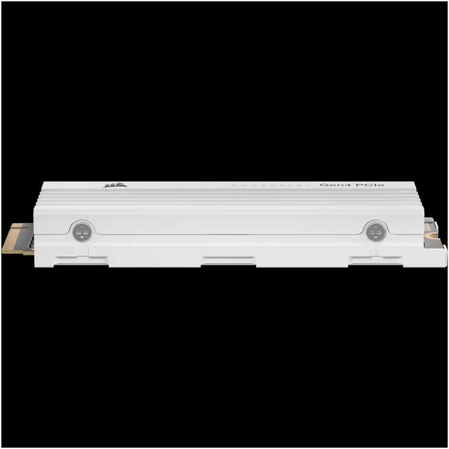Corsair MP600 Pro LPX NVMe SSD, PCIe 4.0 M.2 Typ 2280 – 2 TB – baltas