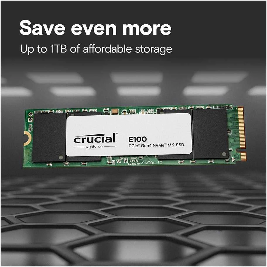 Crucial E100 M.2 PCIe 4.0 NVMe 2TB