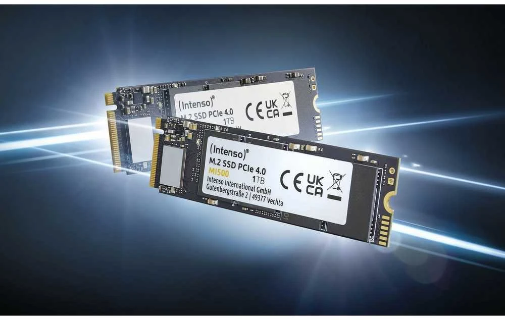 M.2 2TB „Intenso MI500 NVMe PCIe 4.0 x 4“ diskas