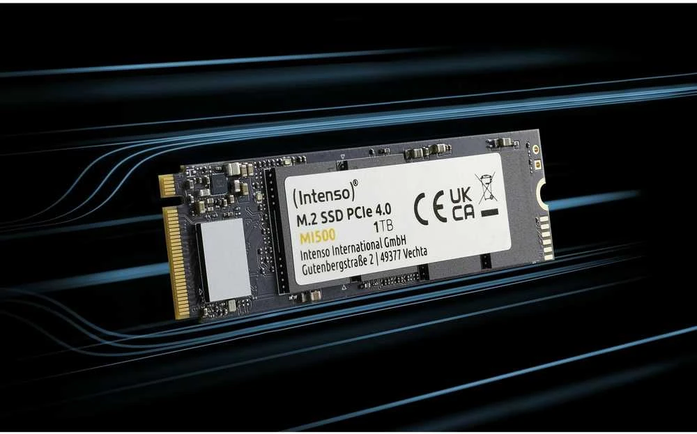 M.2 2TB „Intenso MI500 NVMe PCIe 4.0 x 4“ diskas