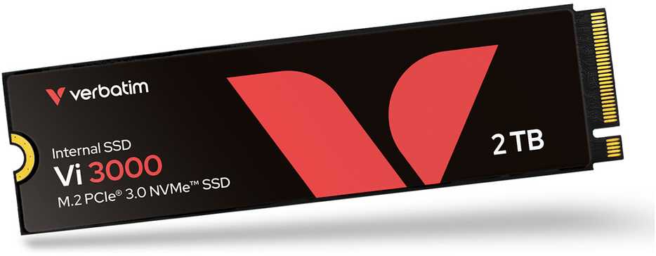 M.2 2TB Verbatim PCIe 3.0 M.2 2280 Vi3000