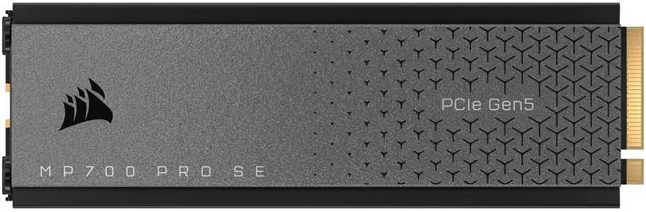 Corsair MP700 PRO SE mit Luftkühler 4 TB (PCIe 5.0 x4 NVMe 2.0, M.2 2280)