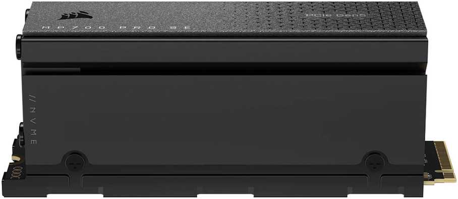 Corsair MP700 PRO SE mit Luftkühler 4 TB (PCIe 5.0 x4 NVMe 2.0, M.2 2280)