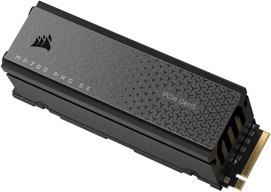 Corsair MP700 PRO SE mit Luftkühler 4 TB (PCIe 5.0 x4 NVMe 2.0, M.2 2280)
