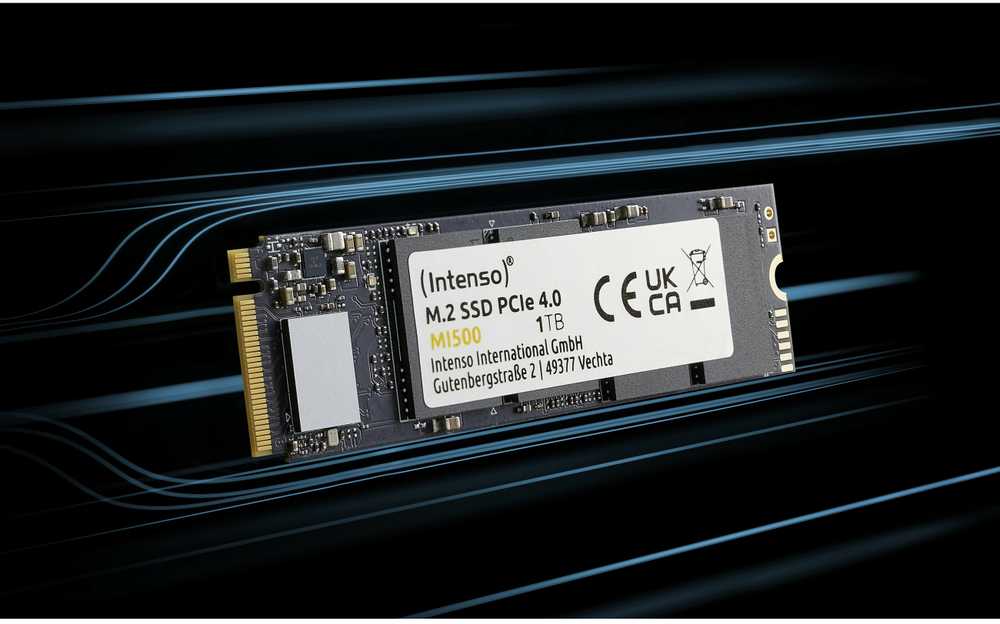 M.2 500GB Intenso MI500 NVMe PCIe 4.0 x 4