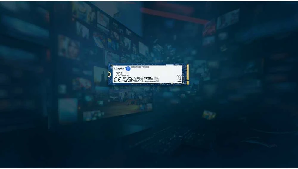 KINGSTON 500GB NV3 M.2 2280 PCIe 4.0 NVMe SSD