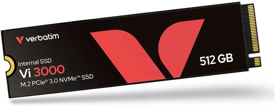 Verbatim Vi3000 512 GB, SSD - PCIe 3.0 x4, NVMe, M.2 2280