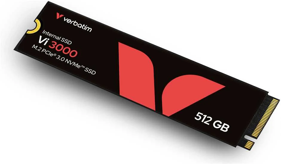 Verbatim Vi3000 512 GB, SSD - PCIe 3.0 x4, NVMe, M.2 2280