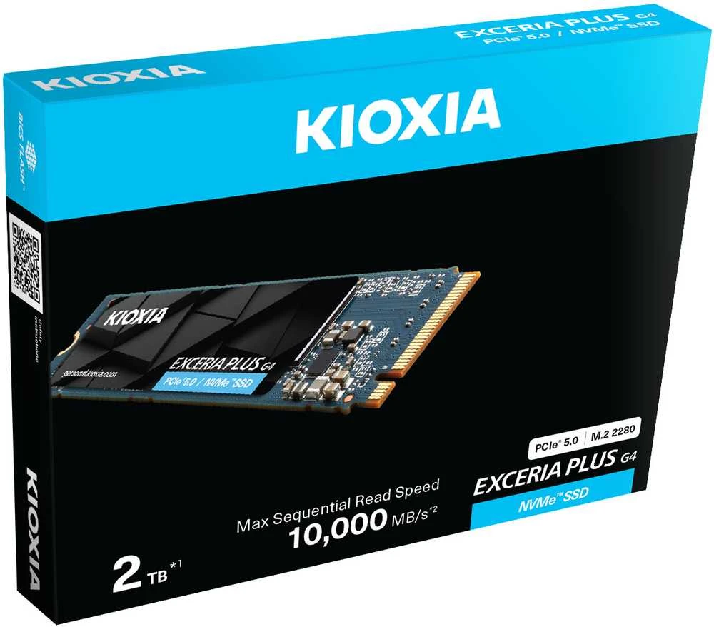 „Kioxia LVD10Z001TG8“ vidinis SSD diskas, 1 TB M.2 PCI Express 5.0 NVMe BiCS FLASH TLC