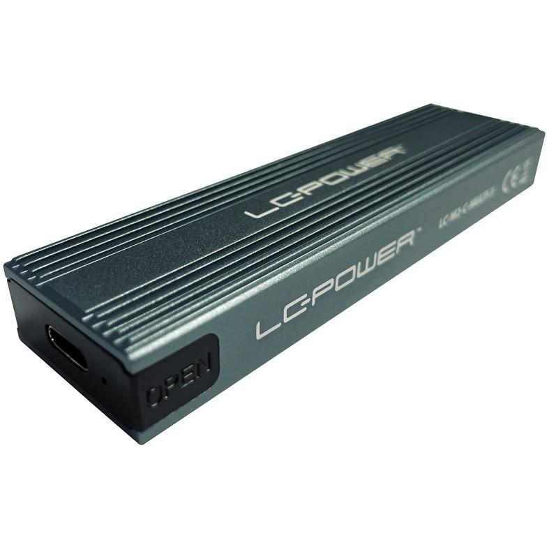 M.2 LC-M2-C-MULTI-3 LC-Power USB3.2 M.2 SSD plokštė (NVMe ir SATA)
