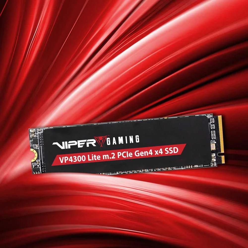 M.2 SSD - Patriot Memory VP4300 Lite 4TB PCIe 4.0 7400MB/s Skaitymas 6000MB/s Rašymas