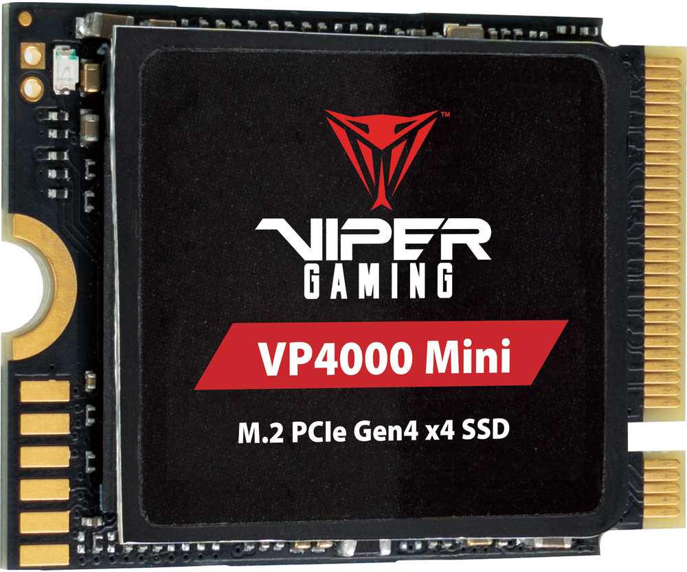 Kietasis diskas Patriot VP4000 Mini 2TB M.2 2230 PCI-E x4 Gen4 NVMe SSD (VP4000M2TBM23)