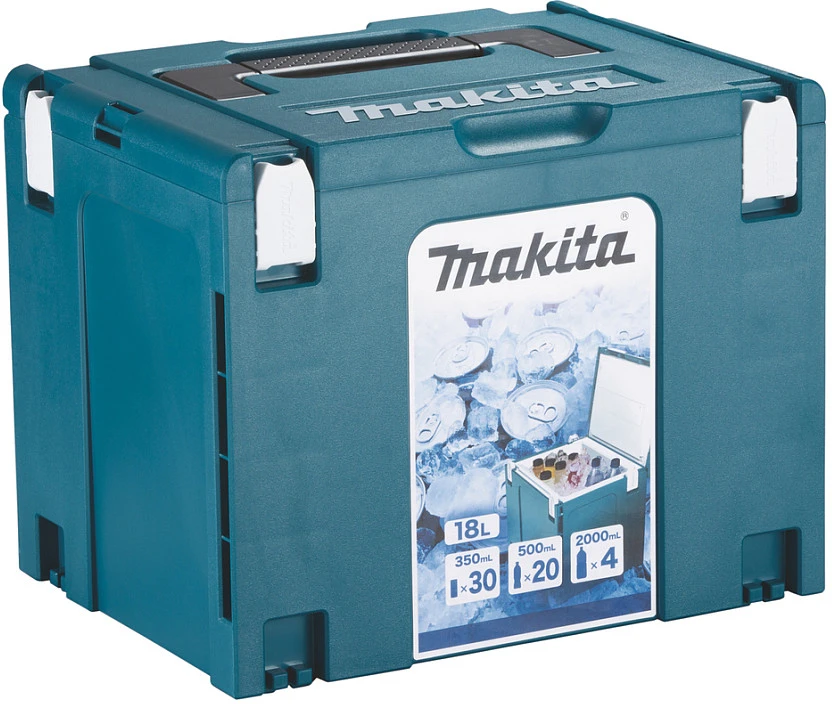 Makita MAKPAC Šaltdėžė nr.4 18l 198253-4 350ml - 30vnt. ir 500ml. PET - 20vnt.