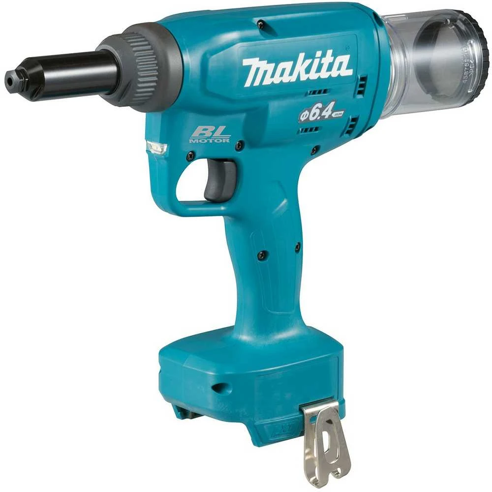 Makita DRV250Z Akumuliatorinis kniediklis; 18V; BL-motorootor; 4,8 - 6,4 mm, 20kN, Be akumuliatorių ir kroviklio!