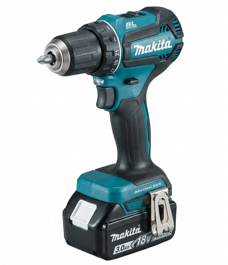 Makita DDF485 suktuvas su 18V akumuliatoriumi