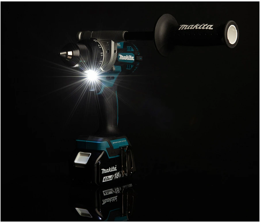 Makita DDF492Z Akumuliatorinis gręžtuvas 18V, BL-motor, Max 141 Nm, 130/65Nm, Be akumuliatorių ir kroviklio!