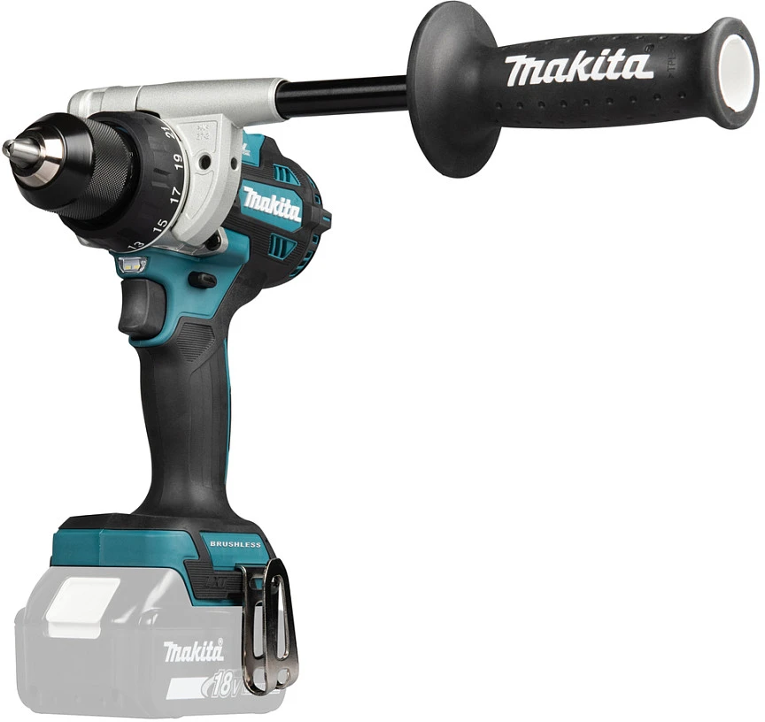 Makita DDF492Z Akumuliatorinis gręžtuvas 18V, BL-motor, Max 141 Nm, 130/65Nm, Be akumuliatorių ir kroviklio!