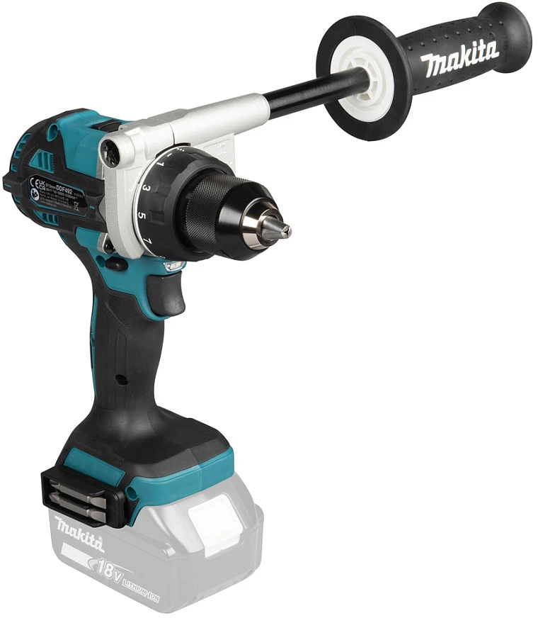 Makita DDF492Z Akumuliatorinis gręžtuvas 18V, BL-motor, Max 141 Nm, 130/65Nm, Be akumuliatorių ir kroviklio!