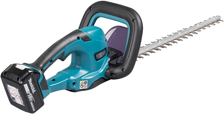 Akumuliatorinės gyvatvorių žirklės Makita DUH507RF