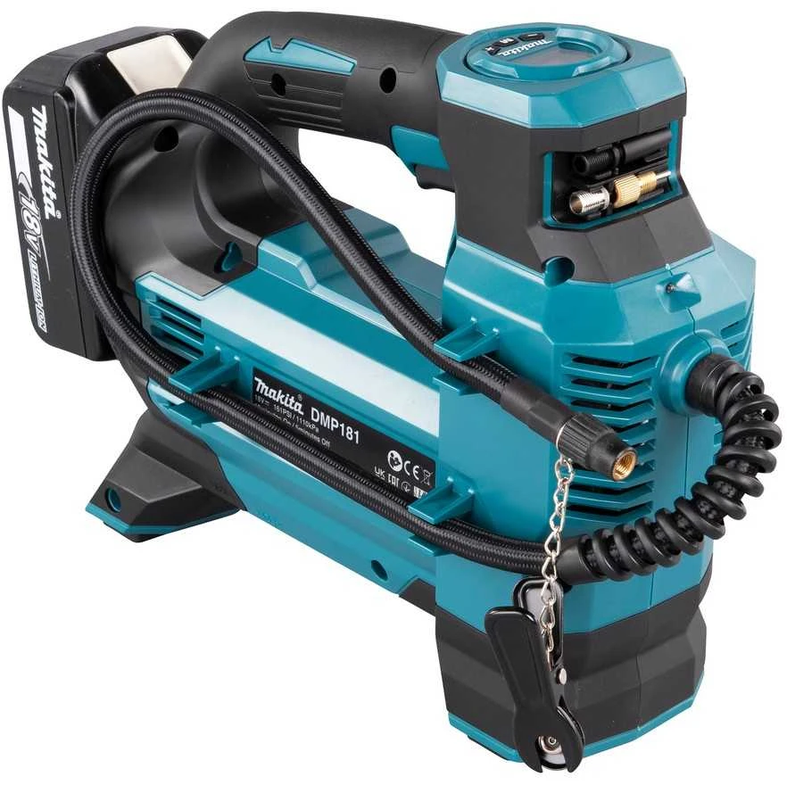 Makita DMP181Z Akumuliatorinis kompresorius 18V LXT 11BAR 17l/min, Be akumuliatorių ir kroviklio!