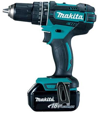 Suktuvas - gręžtuvas Makita DHP482RFE 18 V 2 x akumulator 3 Ah