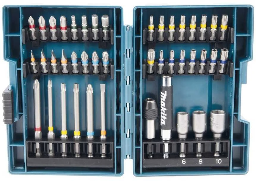 Makita Sukimo antgalių komplektas 43 vnt. 25mm/75mm bits B-55697