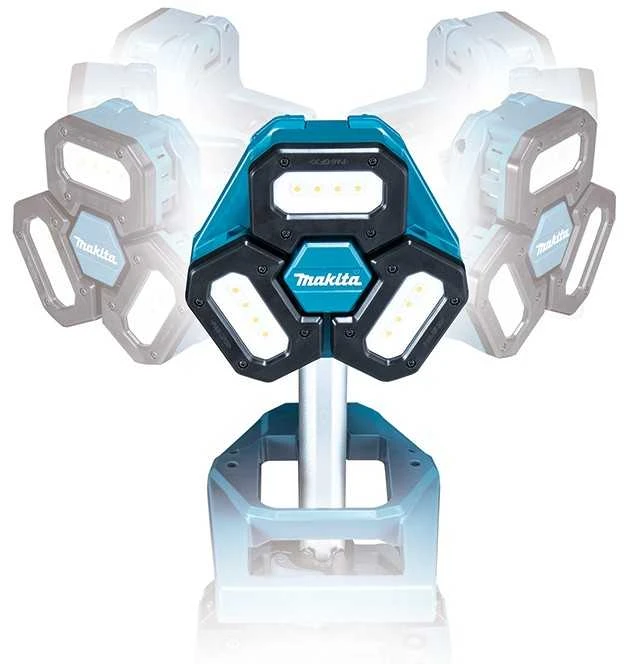 Makita LXT® akumuliatorinis darbinis žibintas DML814 18V • 14,4V • 1250 lx