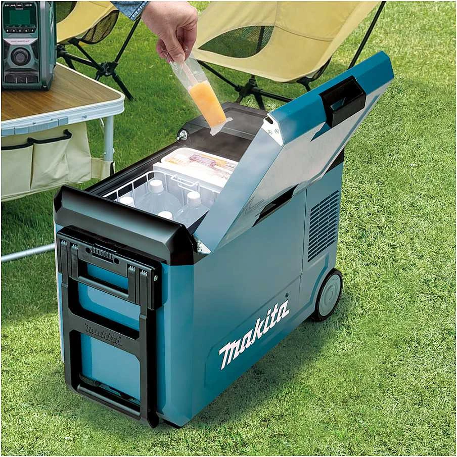 Makita CW004GZ Akumuliatorinis maisto šaldytuvas-šildytuvas XGT / LXT / 230V / 12-24V / 29L
