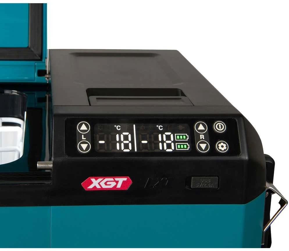 Makita CW004GZ Akumuliatorinis maisto šaldytuvas-šildytuvas XGT / LXT / 230V / 12-24V / 29L