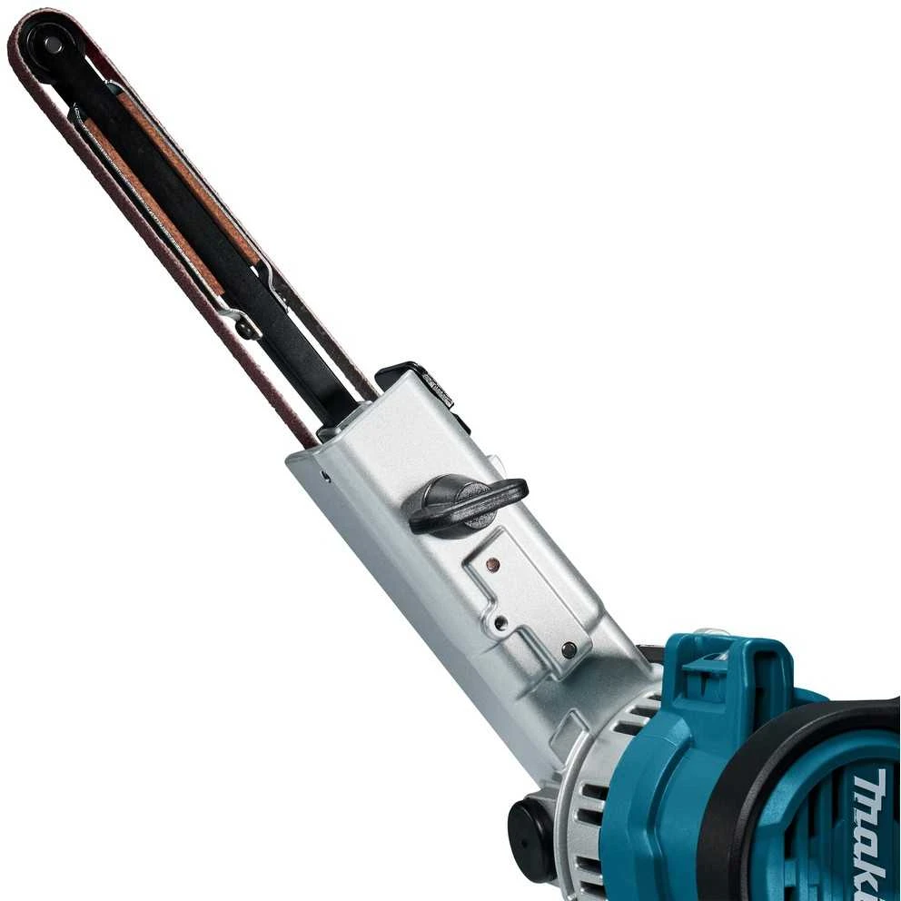 Makita DBS180Z Akumuliatorinis juostinis šlifuoklis, 18V, BL-motor, 9 x 533 mm, 1,8kg, Be akumuliatorių ir kroviklio!