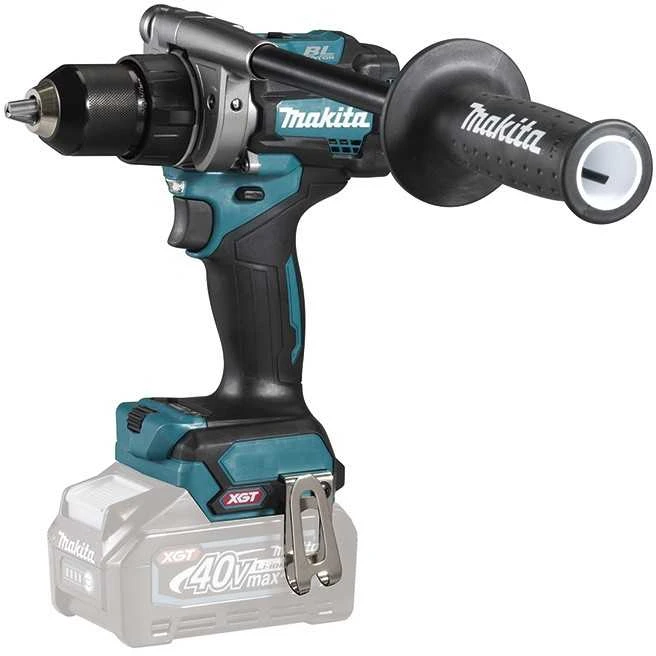 Makita DF001GZ Akumuliatorinis gręžtuvas-suktuvas XGT, 140/68Nm, bešepetėlinis variklis, 13mm metalinis griebtuvas, "Z" versija - komplektuojamas be akumuliatoriaus ir kroviklio