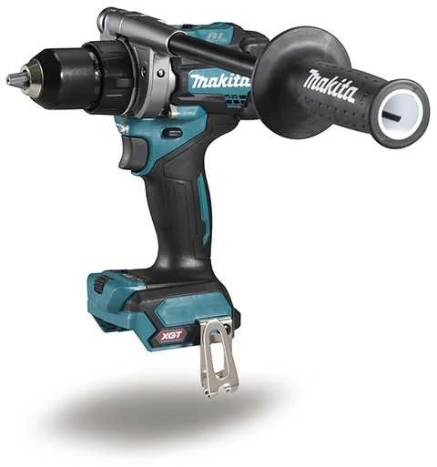 Makita DF001GZ Akumuliatorinis gręžtuvas-suktuvas XGT, 140/68Nm, bešepetėlinis variklis, 13mm metalinis griebtuvas, "Z" versija - komplektuojamas be akumuliatoriaus ir kroviklio