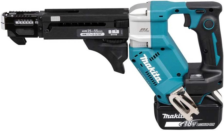 Makita DFR551Z Akumuliatorinis suktuvas, 18 V, BL-motor, 6.000 min-1, 25-55mm, Be akumuliatorių ir kroviklio!