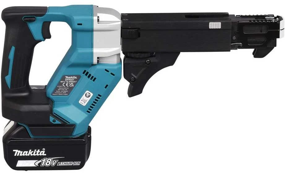 Makita DFR551Z Akumuliatorinis suktuvas, 18 V, BL-motor, 6.000 min-1, 25-55mm, Be akumuliatorių ir kroviklio!