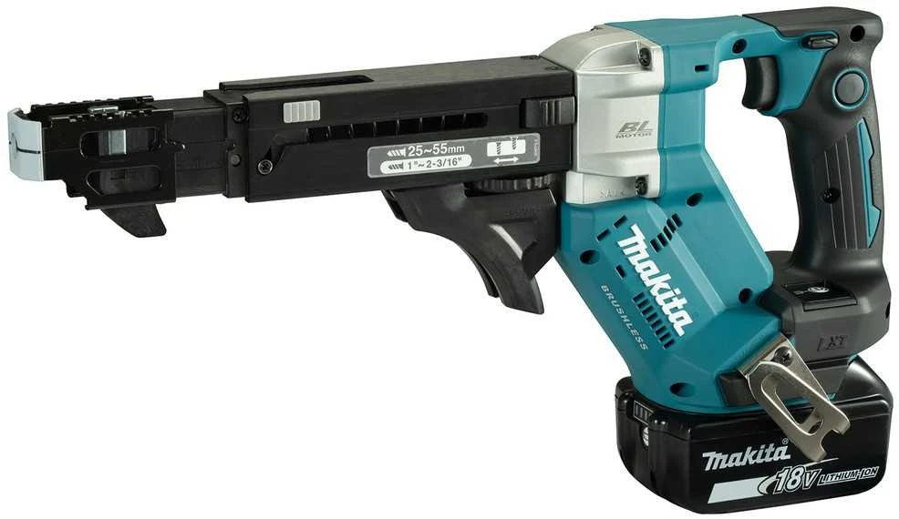 Makita DFR551Z Akumuliatorinis suktuvas, 18 V, BL-motor, 6.000 min-1, 25-55mm, Be akumuliatorių ir kroviklio!
