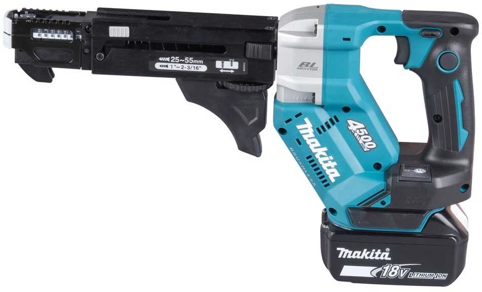 Makita DFR552Z Akumuliatorinis suktuvas, 18 V, BL-motor, 4500 min-1, 25-55mm, Be akumuliatorių ir kroviklio!