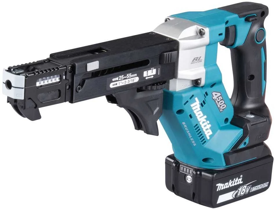 Makita DFR552Z Akumuliatorinis suktuvas, 18 V, BL-motor, 4500 min-1, 25-55mm, Be akumuliatorių ir kroviklio!