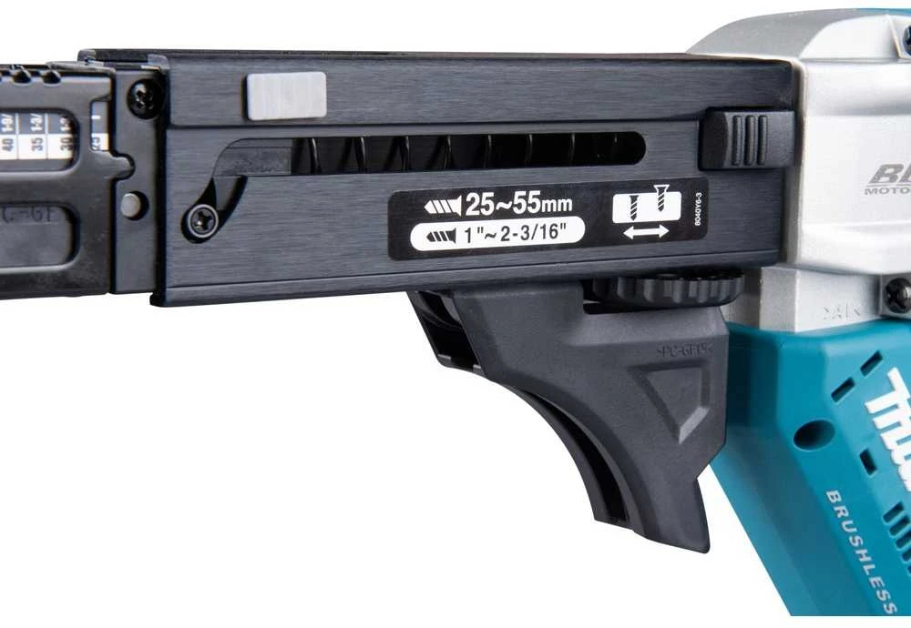 Makita DFR552Z Akumuliatorinis suktuvas, 18 V, BL-motor, 4500 min-1, 25-55mm, Be akumuliatorių ir kroviklio!