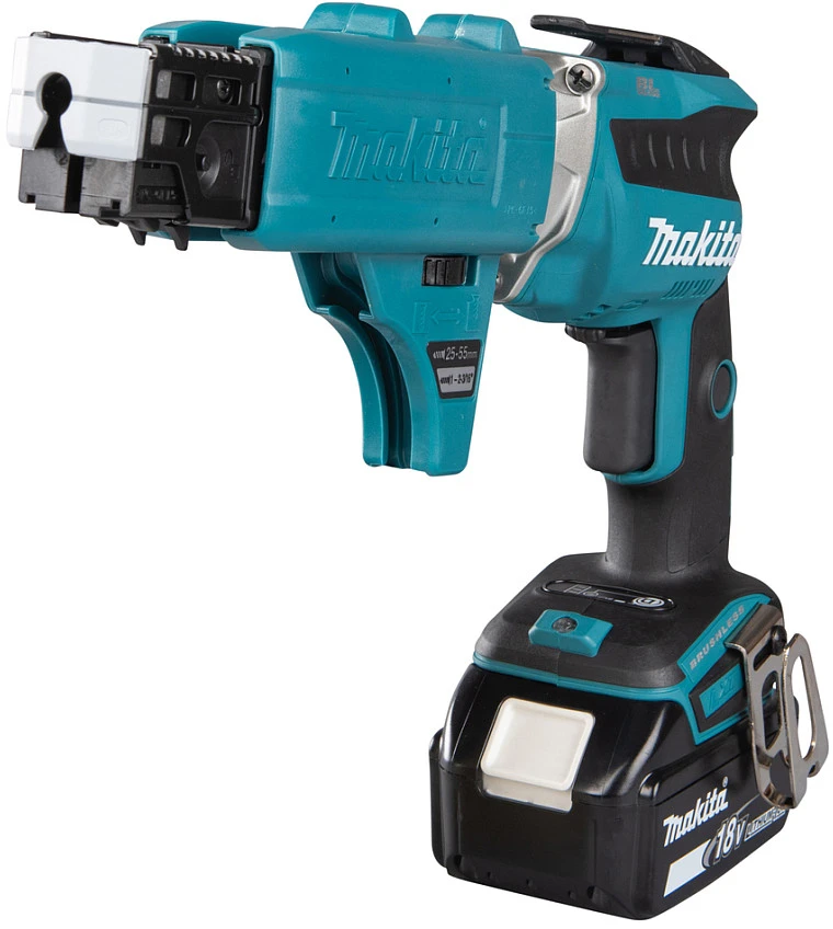 Irwin Makita DFS452TJX2 Akumuliatorinis suktuvas, 18 V, 2X5,0 Ah Li-ion, 4.000 min-1, 25-55mm