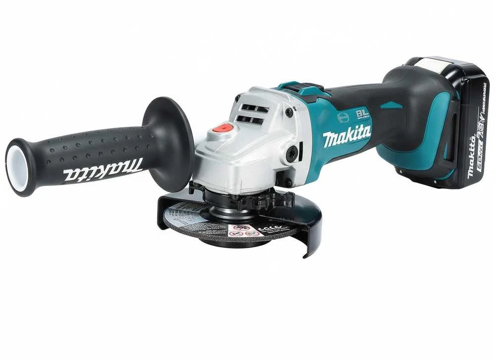 Makita kampinis šlifuoklis DGA513RT3J 18V 3x5,0Ah