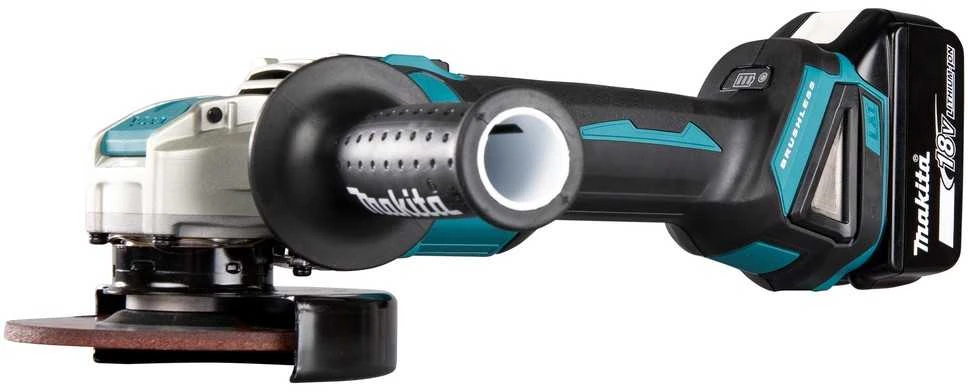 Makita DGA521ZX1 Akumuliatorinis kampinis šlifuoklis 18V, ø125mm, X-LOCK, 8500min-1, BL-motor, be akumuliatorių ir kroviklio!