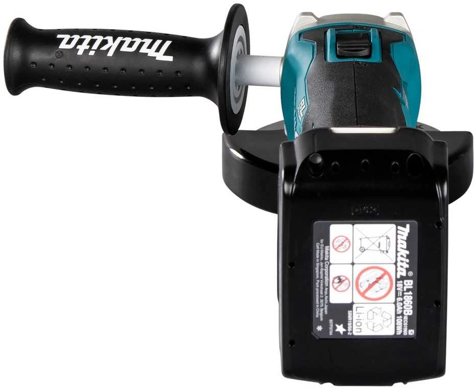 Makita DGA521ZX1 Akumuliatorinis kampinis šlifuoklis 18V, ø125mm, X-LOCK, 8500min-1, BL-motor, be akumuliatorių ir kroviklio!