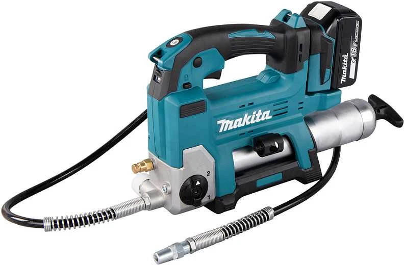 Makita DGP180Z Akumuliatorinis tepimo švirkštas, 18V, 690 bar, 430 ml, Be akumuliatorių ir kroviklio!