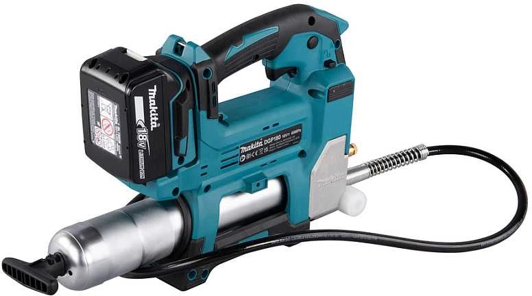 Makita DGP180Z Akumuliatorinis tepimo švirkštas, 18V, 690 bar, 430 ml, Be akumuliatorių ir kroviklio!