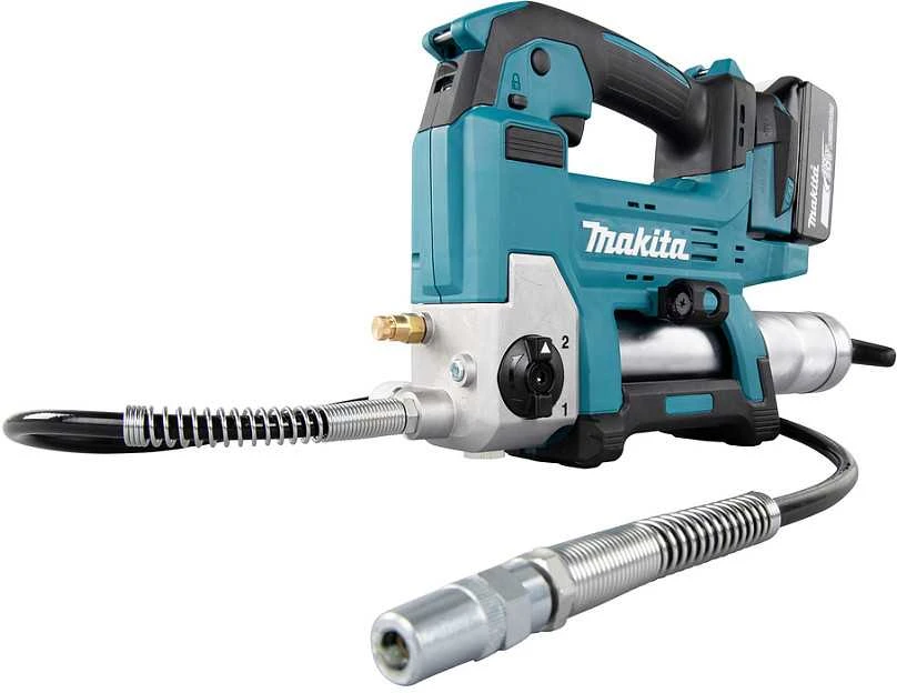 Makita DGP180Z Akumuliatorinis tepimo švirkštas, 18V, 690 bar, 430 ml, Be akumuliatorių ir kroviklio!