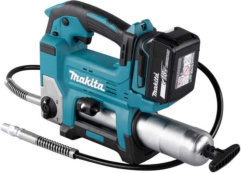 Makita DGP180Z Akumuliatorinis tepimo švirkštas, 18V, 690 bar, 430 ml, Be akumuliatorių ir kroviklio!