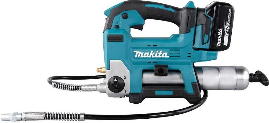Makita DGP180Z Akumuliatorinis tepimo švirkštas, 18V, 690 bar, 430 ml, Be akumuliatorių ir kroviklio!