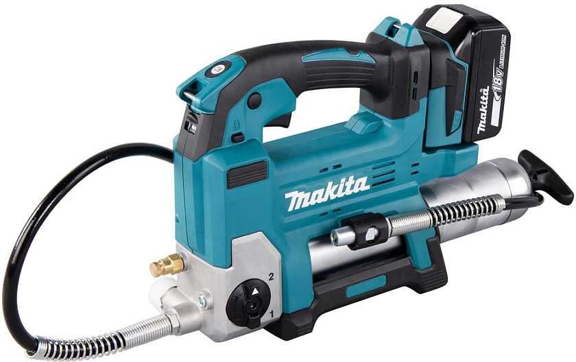 Makita DGP180Z Akumuliatorinis tepimo švirkštas, 18V, 690 bar, 430 ml, Be akumuliatorių ir kroviklio!